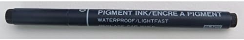 Snowman Premium Fineliner ציור עט עם דיו פיגמנט על בסיס מים לבית ספר, אמנות/רישום/רישום/כתיבה, 0.8, שחור