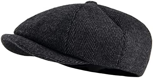 2 מארז מחלק עיתונים כובע רזה אדרה בייקר ילד שטוח כובעי עבור גברים נשים