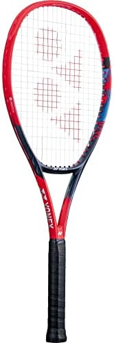 Yonex Vcore 100 Scarlet 7th Performance Performance Tennis Rabe - חוטם עם חוט מחבט מעי סינטטי