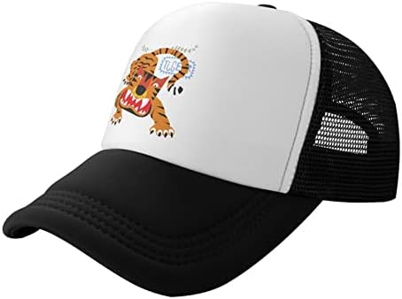 Ndzhzzeo גברים נשים משאיות כובע בייסבול כובע רשת אבא כובע מתכוונן נושם כובע מצחיק חמוד