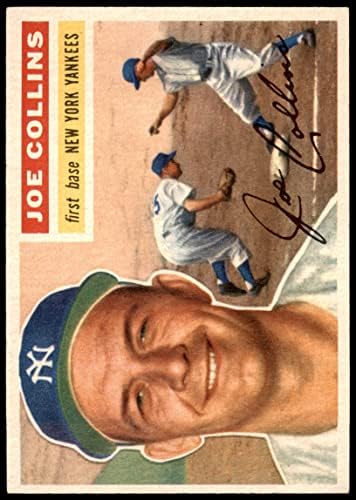 1956 Topps 21 ג'ו קולינס ניו יורק ינקי אקס/MT Yankees