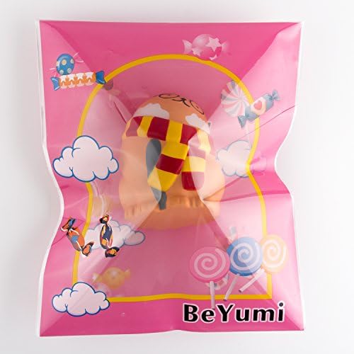 משקפיים של Beyumi חתול איטי צעצוע עולה איטי קוואי חמוד צעצוע לחתוך לילדים חרדה חושית קרם סופר רך סופר ריח