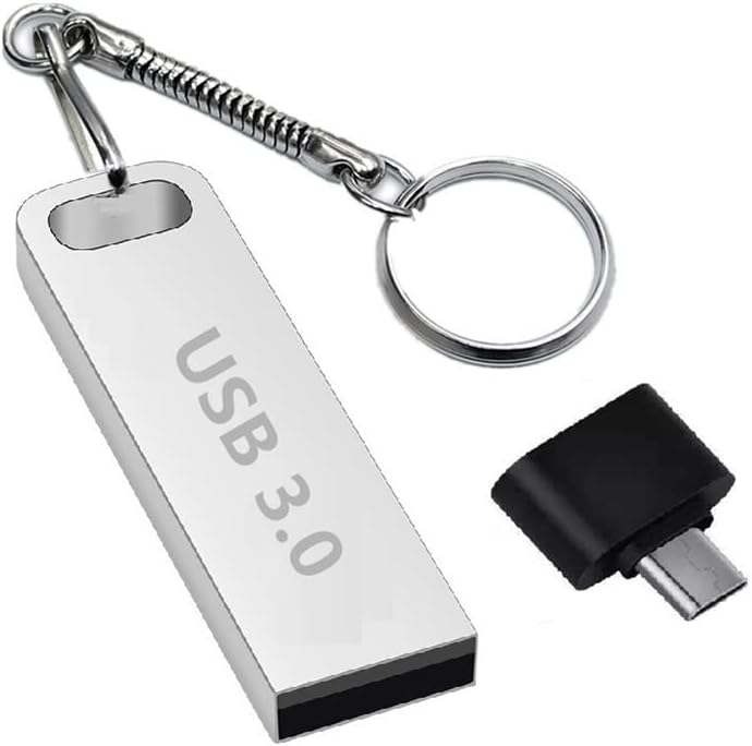 סוג 256 ג'יגה -בייט C כונן הבזק 3.0 כונן פלאש USB כונן פלאש USB מקל זיכרון עם מחזיק מקשים כונן כונן