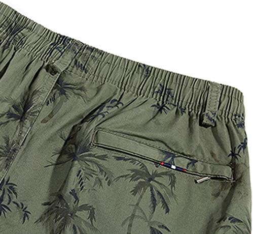 מכנסיים קצרים מזדמנים של קיץ מכנסיים מודפסים מכנסיים כושר פיתוח גוף מכנסי גברים ספורט