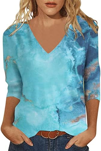 קיץ לנשימה חולצות לקשור לצבוע חולצות לנשים אופנה כושר רופף טרנדי מזדמן ארוך שרוול כיכר צוואר