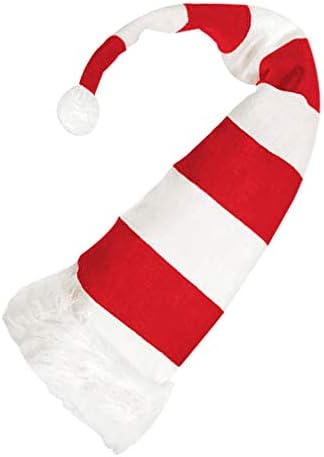 ספורט 2 יחידות ארוך פסים חג המולד כובעי חג המולד מכוער סוודר מסיבת שדון כובע קטיפה סנטה שדון כובע סוכריות