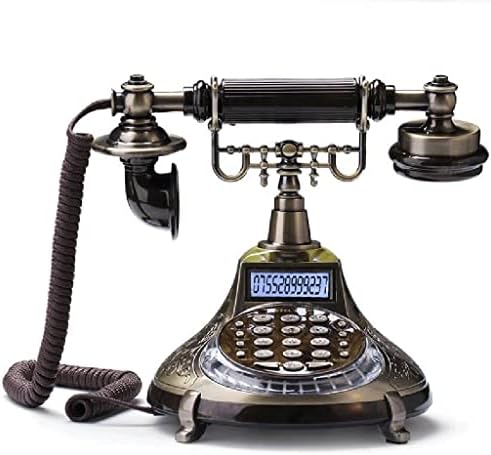 JGQGB וינטג 'טלפוני טלפונה חיוג מפתח חיוג מפתח טלפון קבוע משרד עתיק חדר לימוד בית טלפונו