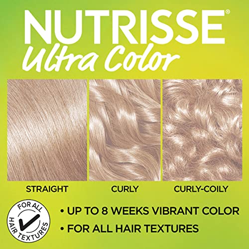 צבע שיער גרנייה נוטריס קרם הזנה אולטרה צבעוני, פל2 צבע שיער קבוע פלטינה בהיר במיוחד, 1 ספירה