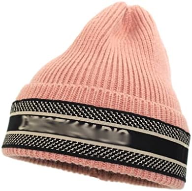גברים WJCCY נשים סתיו חורף צבע אחיד כדי לשמור על כובע כובע סקי סקי חם