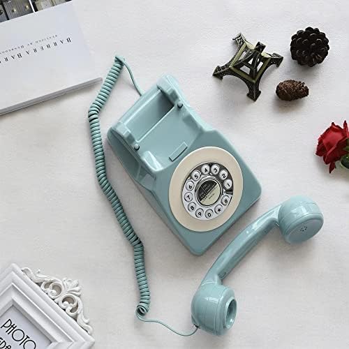 טלפון טלפוני רטרו טלפוני טלפון עתיק טלפון וינטג 'קווי טלפון מיטב מתנות טלפון קונטיננטליות משנות השישים