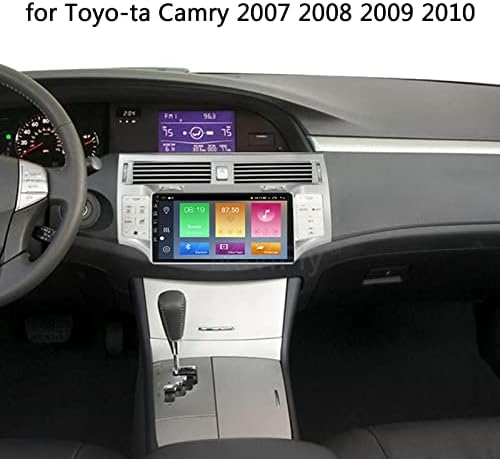 PLOKM 9 אינץ 'אנדרואיד 12 סטריאו לרכב עבור TOYO-TA AVALON 2006-2010 רדיו לרכב מסך מגע עם Bluetooth ללא