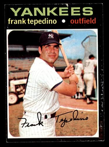 1971 Topps 342 פרנק טפדינו ניו יורק ינקי VG/Ex Yankees