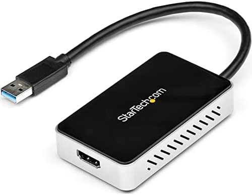 Startech.com USB 3.0 ל- HDMI או VGA מתאם Dock - USB 3.0 MINI Decking Station w/ USB, יציאות GBE