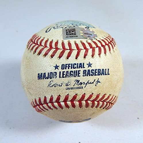 2019 משחק פיראטים של סינסינטי אדומים השתמשו בבייסבול פיליפ ארווין 2 RBI יחיד - משחק בייסבול משומש