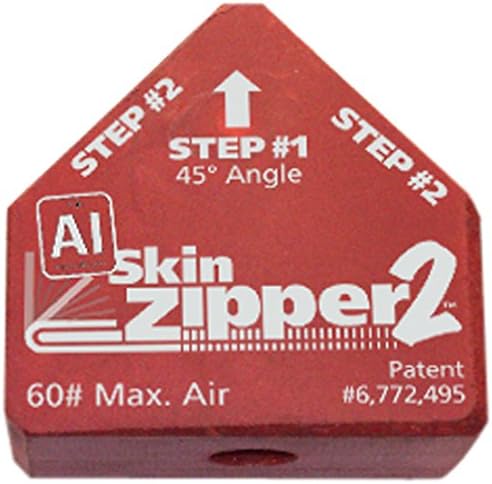 Steck 21896 Al Skin Zipper2 Door Skinner כלי