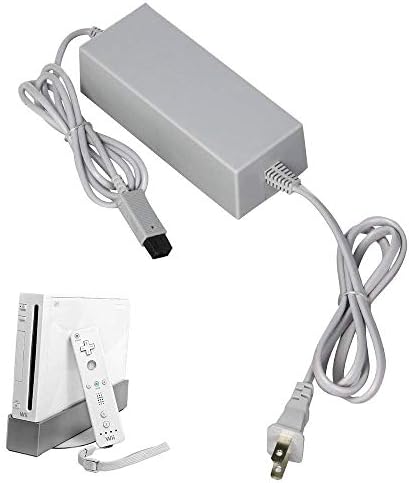 VSeer החלפת חשמל אספקת חשמל קיר קיר AC מתאם כבל כבל אספקה ​​לקונסולת Wii Nintendo