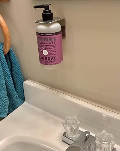 מחזיק בקבוקי סבון סבון רכוב על קיר לסבון, שמפו, מרכך או בקבוק קרם
