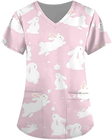 חולצות טי חמודות חמודות חמוד חולצות טי קיץ כותנה בולטת צמרות גרפי של חג הפסחא