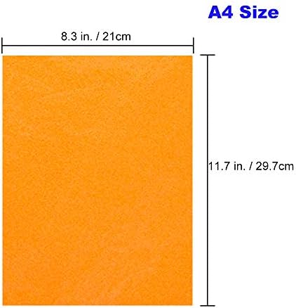 360 גיליונות נייר טישו בגודל 4 גדלים 8.3 על 11.7 בתפזורת 36 צבעים עבור מלאכת נייר טישו אמנות