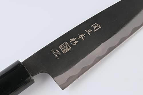 סקי סנבונסוגי יפני שירות שף מטבח סכין, קורוצ ' י פחמן כלי פלדה קטנוני קילוף סכין, שיראקי עץ