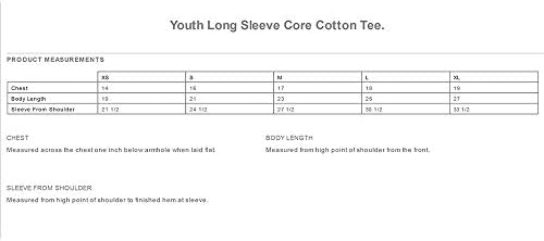 סחורה קמפוס NCAA פורטלנד טייסים נוער חולצת טריקו שרוול ארוך, X-SMALL, לבן