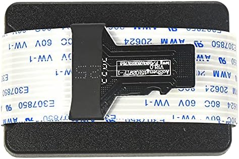 HQRP TF Micro SD לכרטיס SD קלף זכר לנקבה מתאם כבלים מתאם מאריך גמיש למדפסת תלת מימד, מכונית, GPS,