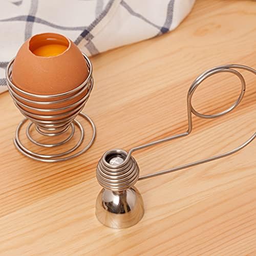 המוטון ביצת קרקר טופר נירוסטה ביצת פותחן קולפן מטבח שף קליפת ביצה מפריד חותך מטבח מסיר כלי עבור קשה ביצה