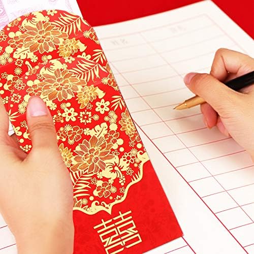 80 יחידות סיני חדש חגיגי אדום מנות חתונה אדום מנות חדש שנה אדום מעטפות שנה אדום מעטפה סינית דקור סיני מתנה