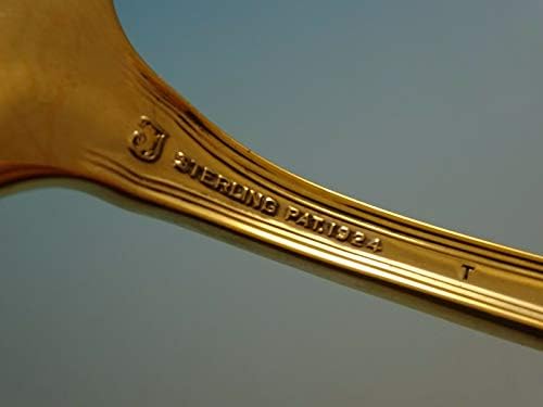 לואי הארבעה עשר זהב על ידי מגבת סטרלינג כסף סכו ם סט עבור 6 שירות ורמייל