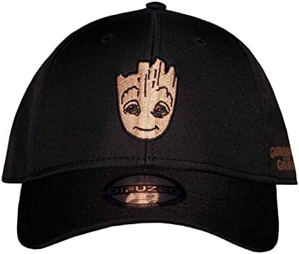 מארוול גרוט בייסבול כובע רקמת לוגו רשמי שחור