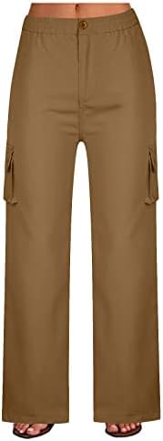 מכנסיים מותניים גבוהים לנשים חותלות על מכנסי טרנינג ישר מכנסי חבית רחבים מכנסיים נמתחים מכנסיים פעילים