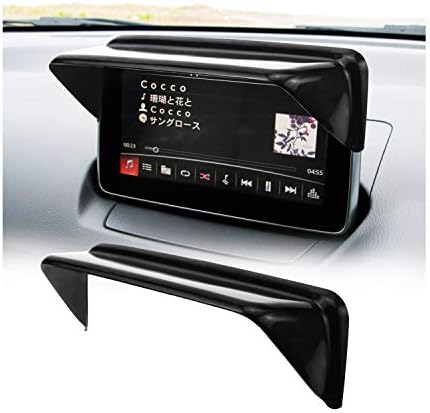 Yee סיכה ניווט רכב מגן צל שמש לשנת -2019 Mazda CX-3 DK CX-4/ Mazda MX-5 ND מסך, GPS ניווט שמש מכסה