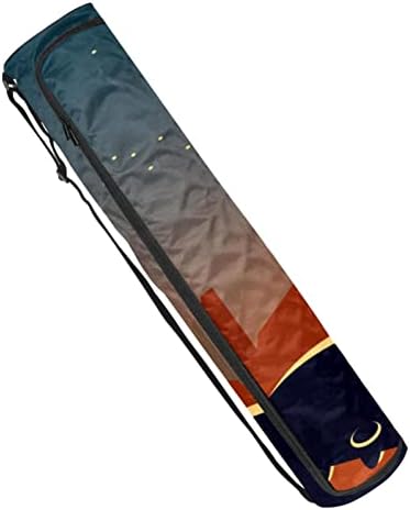 יוגה מחצלת לשאת תיק כושר חוף פילאטיס שקיות שקיות מאדים חקר חלל מפלצת, 6.7איקס 33.9 אינץ ' /17איקס 86 ס מ