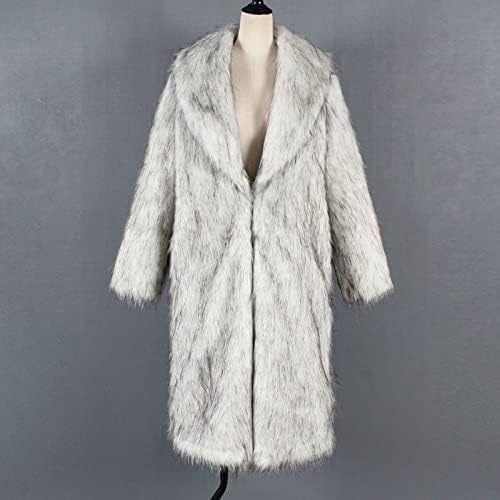 מעילי מעיל מעיל חורף מעיל חורף שרוול ארוך שרוול ארוך ארוך ארוך פו -פו מעילי קטיפה מעיל נשים