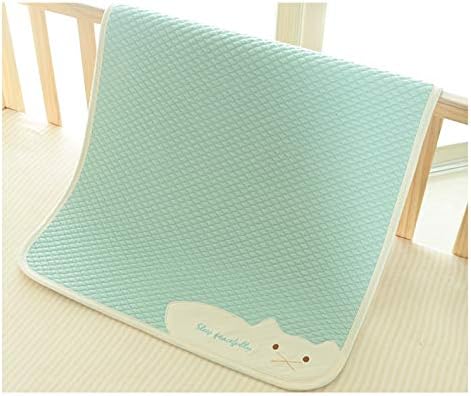 Bihiki 2 PCS רפידות מיטות רחיצות בריחת שתן רחיצות ושימוש חוזר, כרית מיטה אטומה למים, מגן תחתון למבוגרים, קשישים,