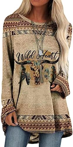 חולצות אימון של שרוול ארוך של נוקמופו לנשים סווטשירטים מערביים שמלה צמרות מזדמנים לובשות בגדי תלבושת