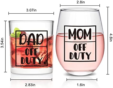 מתנות להורים חדשים לזוגות, אמא ואבא לא בתפקיד כוס יין ללא גזע וכוס וויסקי, מתנות להורים חדשים בפעם הראשונה