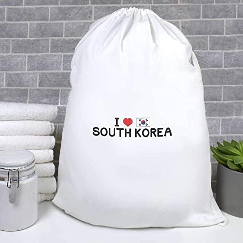 אזידה' אני אוהב דרום קוריאה ' כביסה/כביסה / אחסון תיק