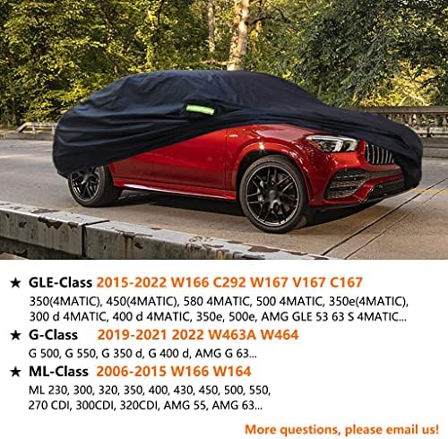 כיסוי מכוניות של SJYSXM תואם למרצדס-בנץ GLE 2015-2023, ML 2006-2015, G 2019-2023, AMG GLE Coupe