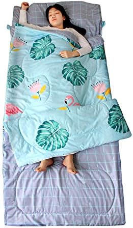 סטוריית שקית תרדמת דו-שכבתית של ילדים מצוירת-פעוטות מתקפלים שמיכה ישנה שטוף כותנה שוט שינה שופ