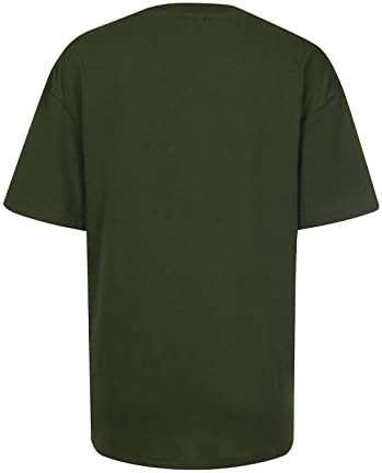 2023 צמרות קיץ לנשים פשתן כותנה שרוול קצר טוניקה טוניקה טרנדית פרחונית מודפסת חולצות מזדמנים חולצות חולצות