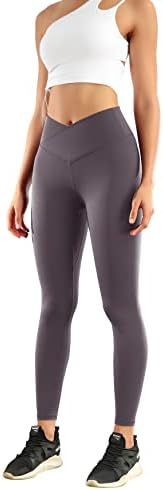 ארוך יוגה מכנסיים גבוה נשים מלא אורך אימון ריצה ספורט גרביונים התחת מעלית יוגה מכנסיים שבטי יוגה מכנסיים 33